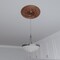 Ekena Millwork Baltimore PVC Ceiling Medallion (Canopies up to 7 3/4"), 19"OD x 3 1/2"ID x 1"P, Bright Coat Copper CMP19BABCO - alternate 8
